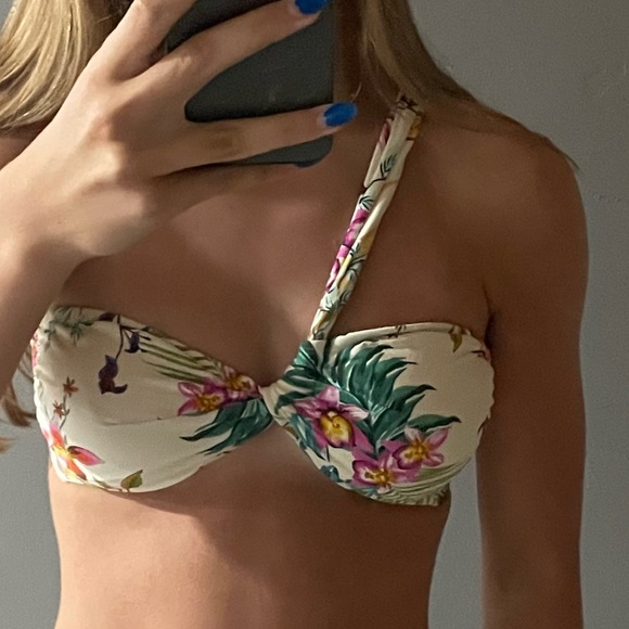 One strap Target bikini, Floral/Jungle print size small - Picture 4 of 4